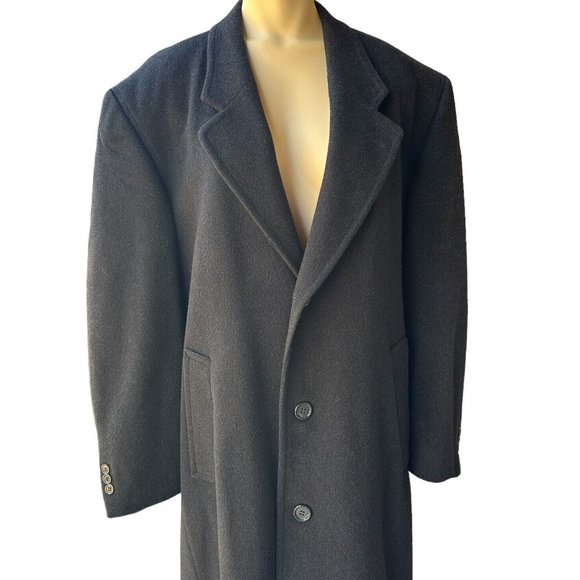 Kasper Coat Cashmere Blend Double Breasted
Overcoat - Picture 11 of 12